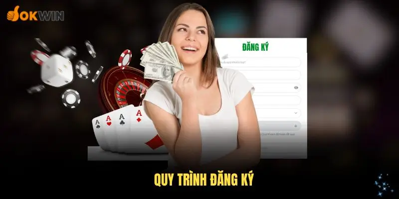 Quy trình đăng ký OKWIN chỉ mất vài phút thực hiện