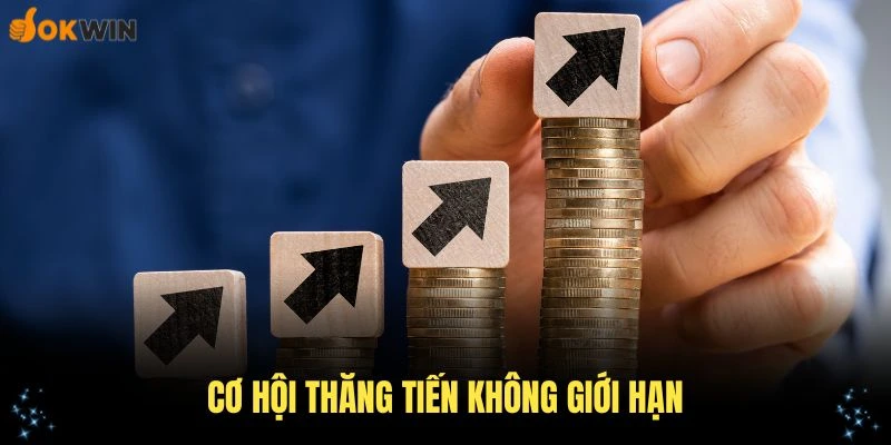 Cơ hội thăng tiến không giới hạn là điểm nhấn trong hệ thống phúc lợi OKWIN