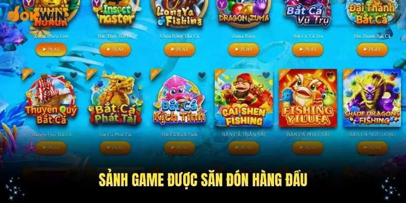 Khám phá các game bắn cá OKWIN đang được săn đón hàng đầu